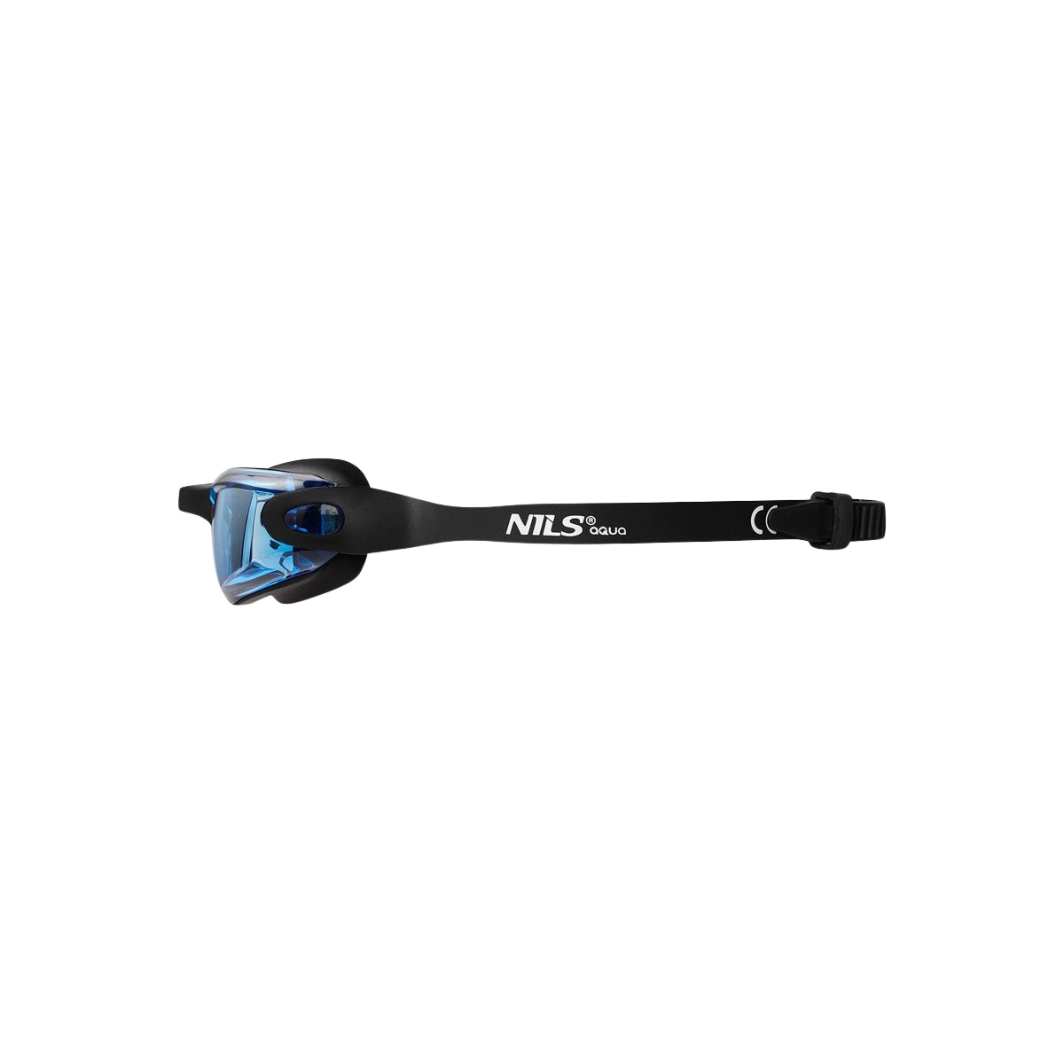 Junior Swimming Goggles, Black/Blue, Anti-Fog Lens
