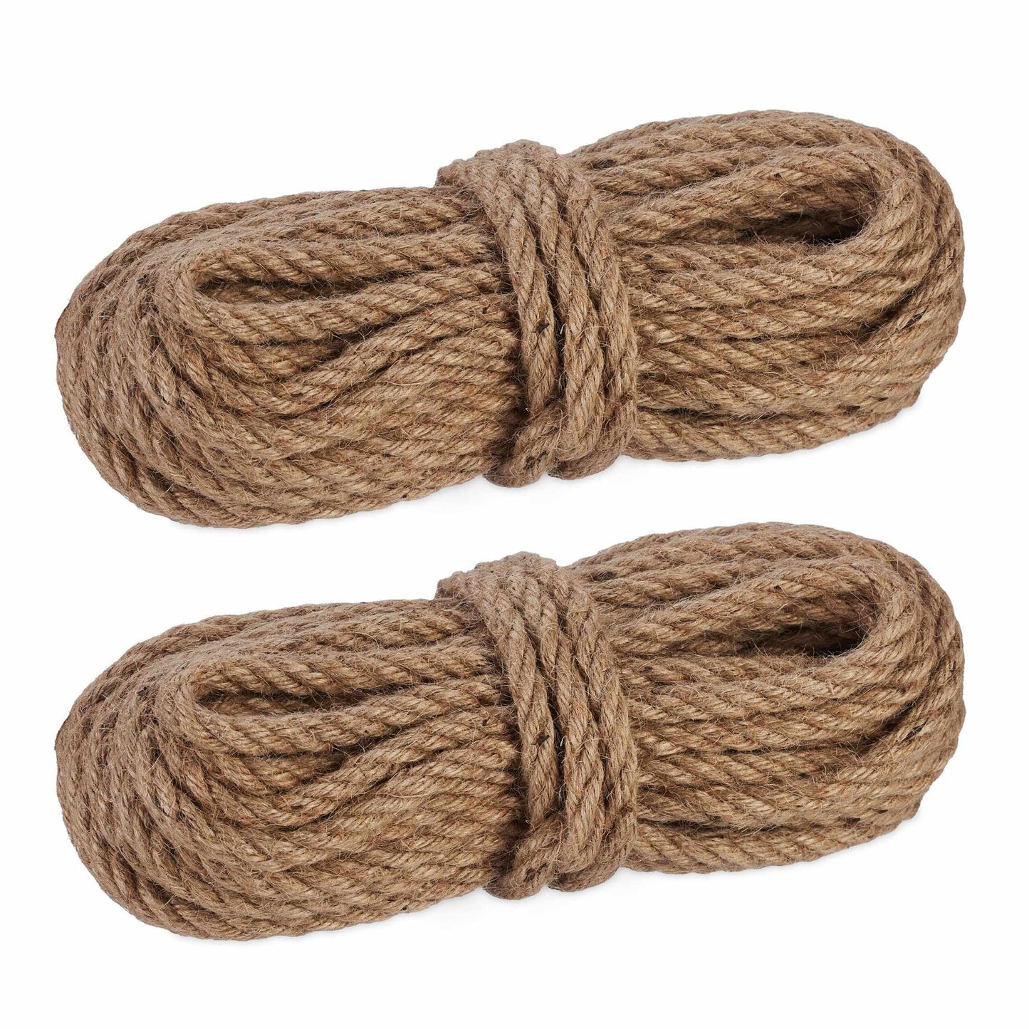 Jute cable 10 mm x 15 m set of 2