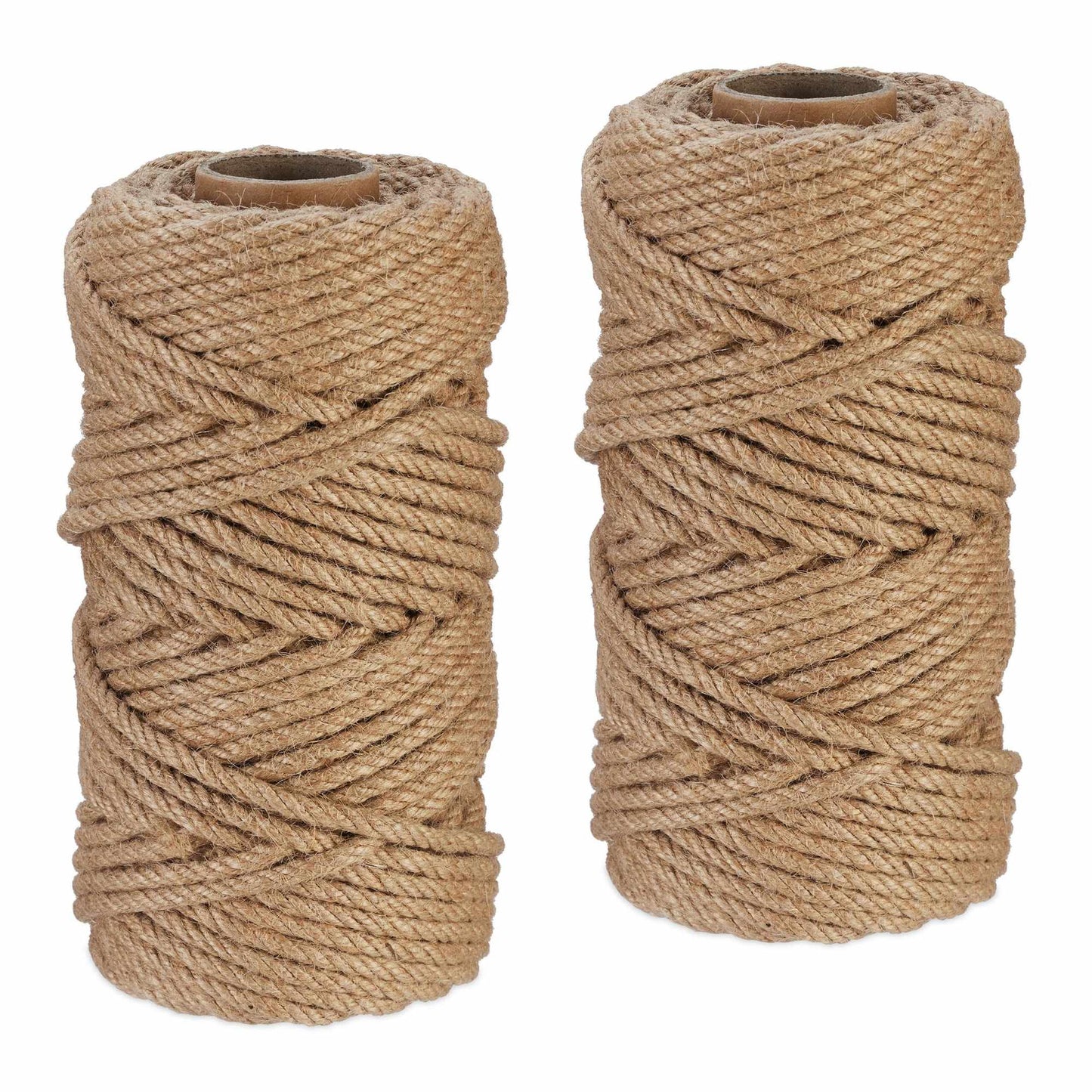 Jute cable 6 mm x 50 m set of 2