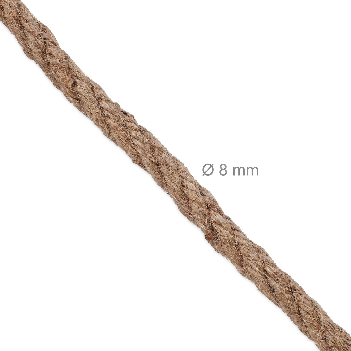 Jute rope 8 mm x 40 m