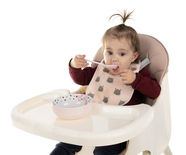KRUZZEL feeding chair - pink