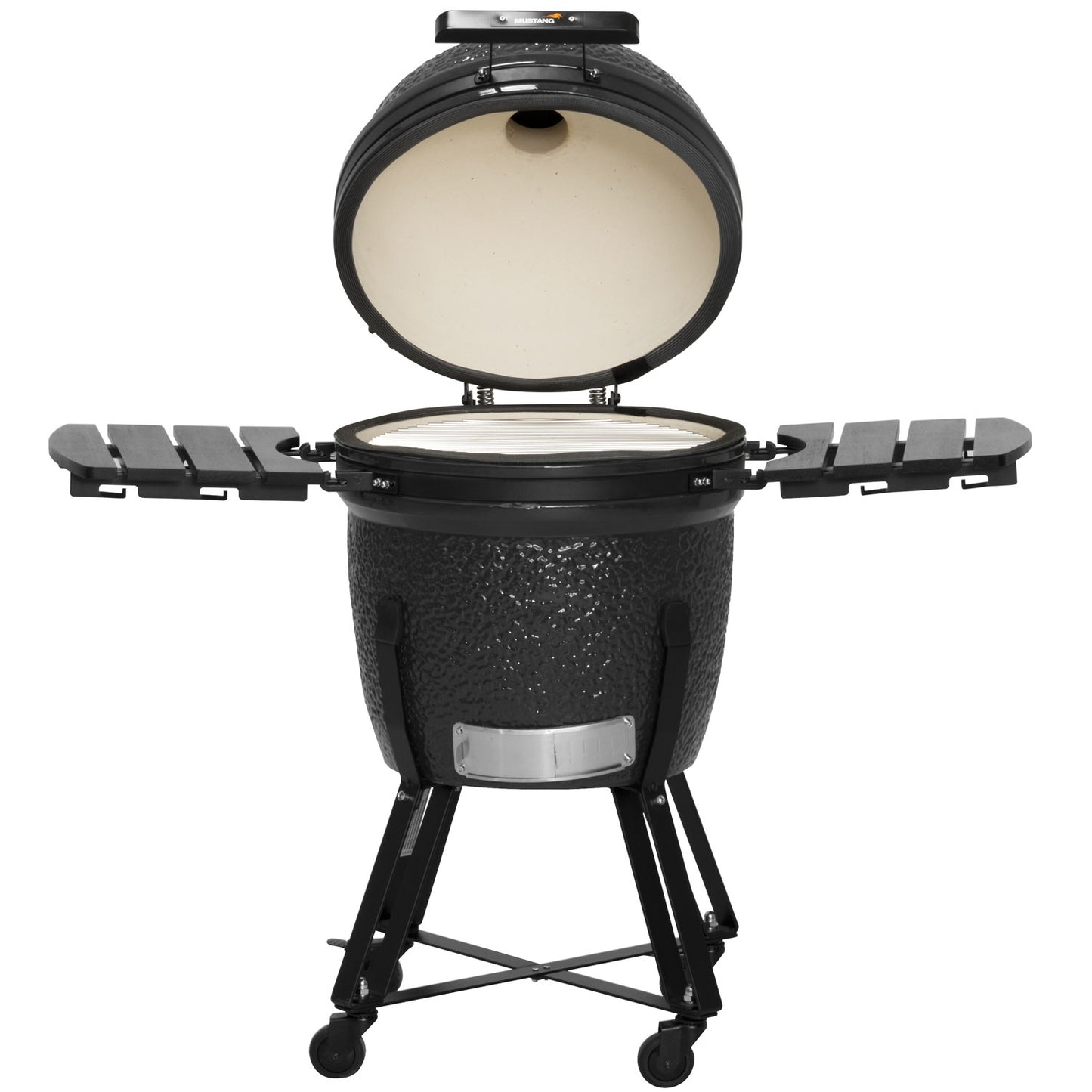Kamado Ceramic Charcoal Grill, 47 cm Stainless Steel Grate
