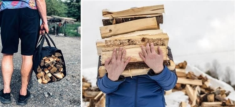 Kaminer wood bag