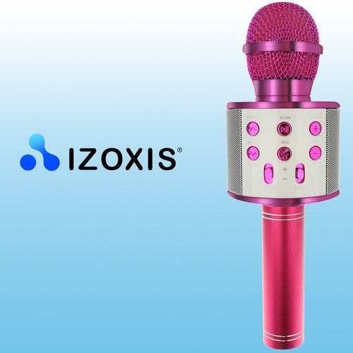 Karaoke microphone - pink Izoxis 22191