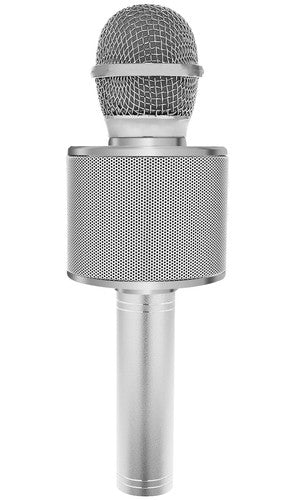 Karaoke microphone - silver Izoxis 22188