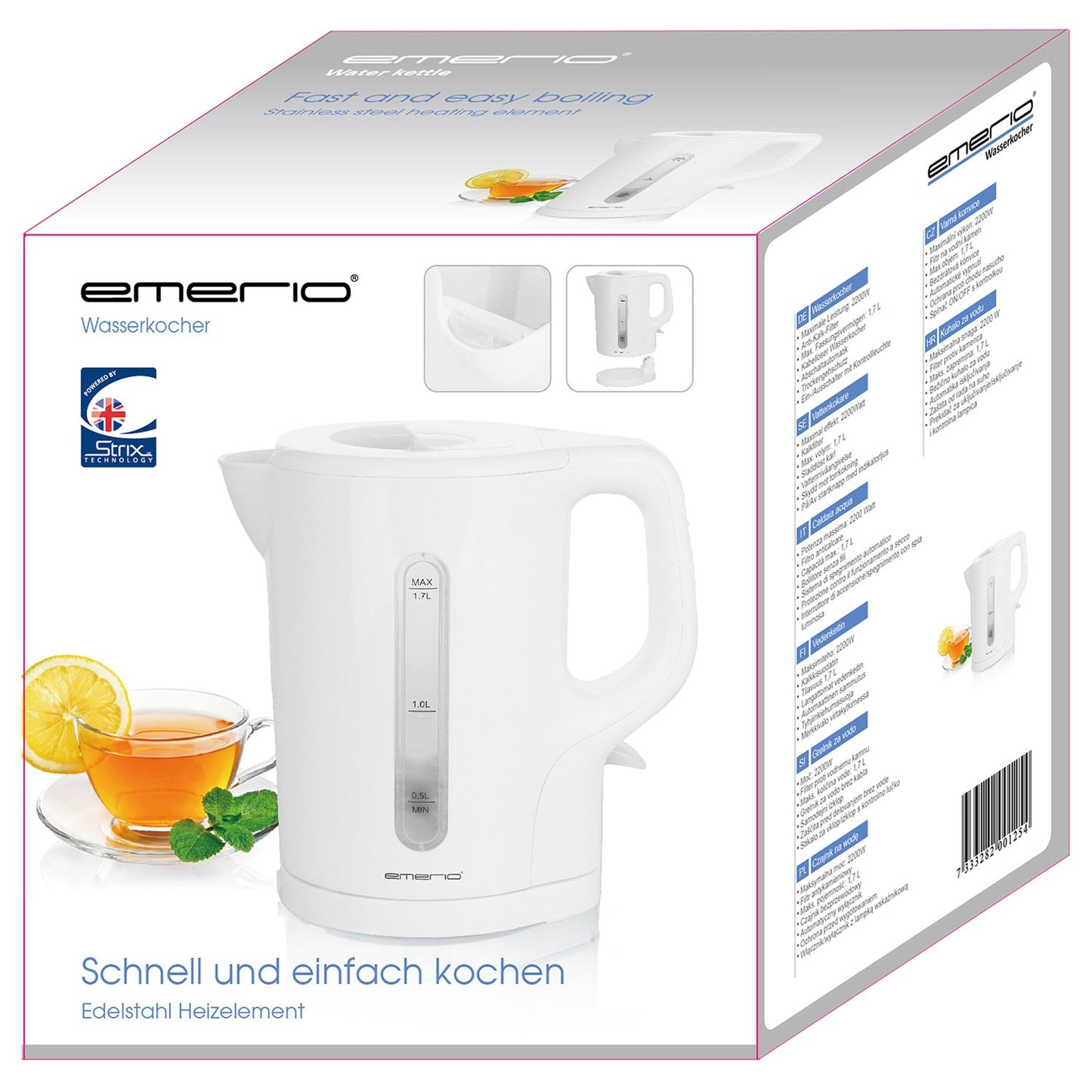 Kettle 1.7l white
