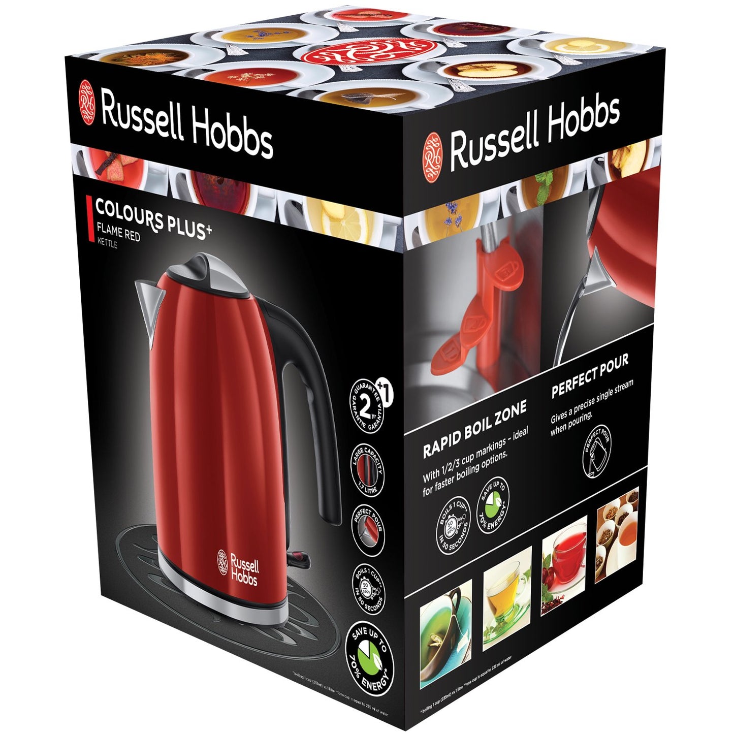 Kettle Colors Red 1.7l