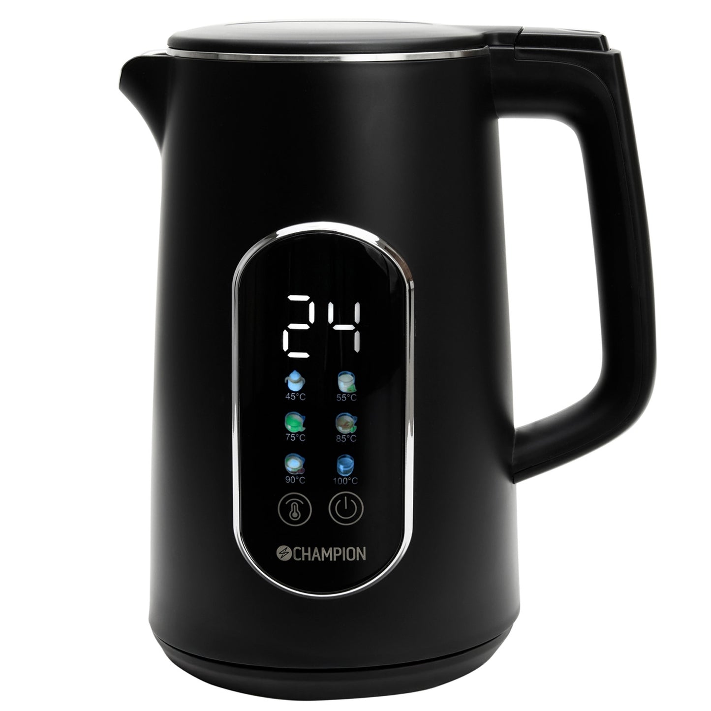 Kettle Digital Temp Keep warm 1.7L VK800 Matt black