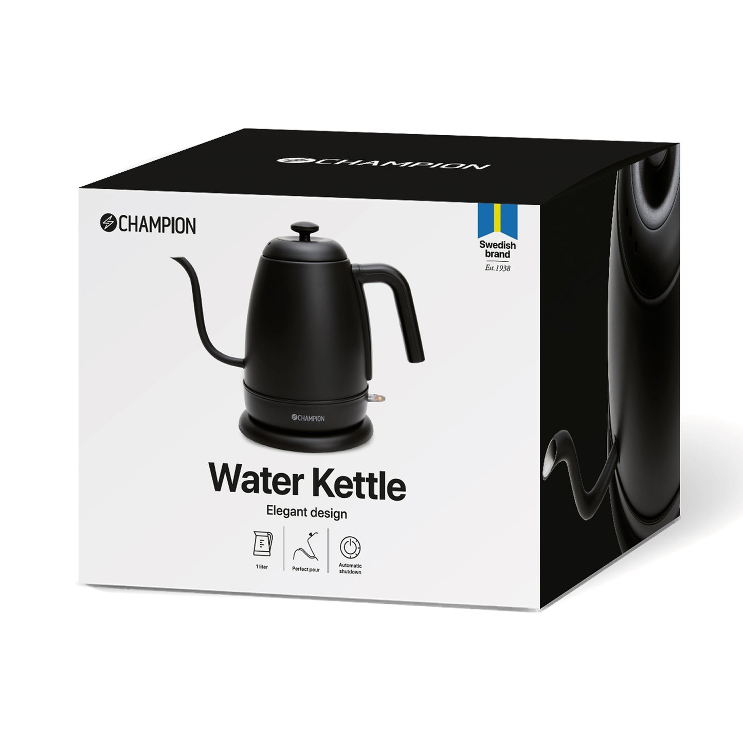 Kettle Elegant 1L VK700 Matt black