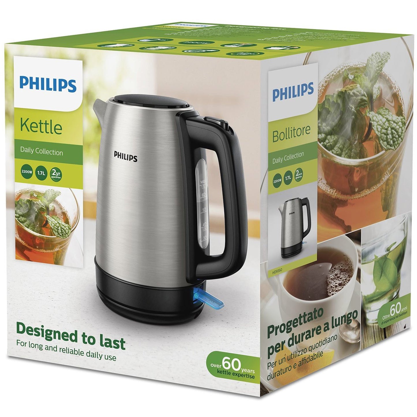 Kettle HD9350/90 1.7l Daily