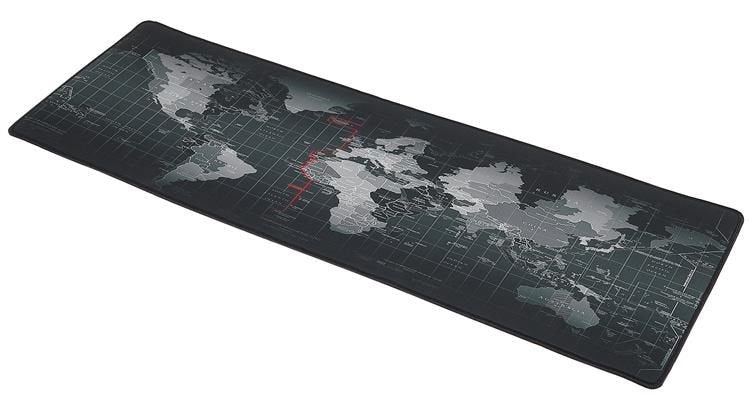 Keyboard mouse pad gray