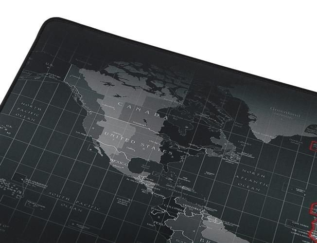 Keyboard mouse pad gray