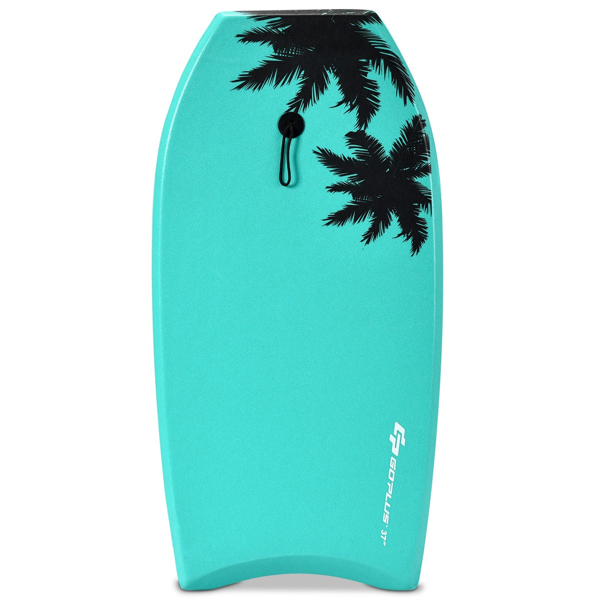 Kids Bodyboard Surfboard, Green, 104 x 52 x 6 cm