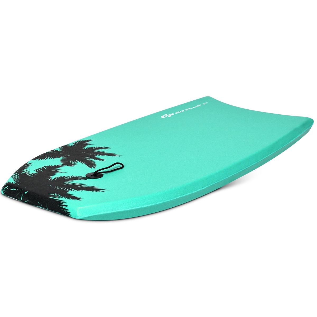 Kids Bodyboard Surfboard, Green, 104 x 52 x 6 cm