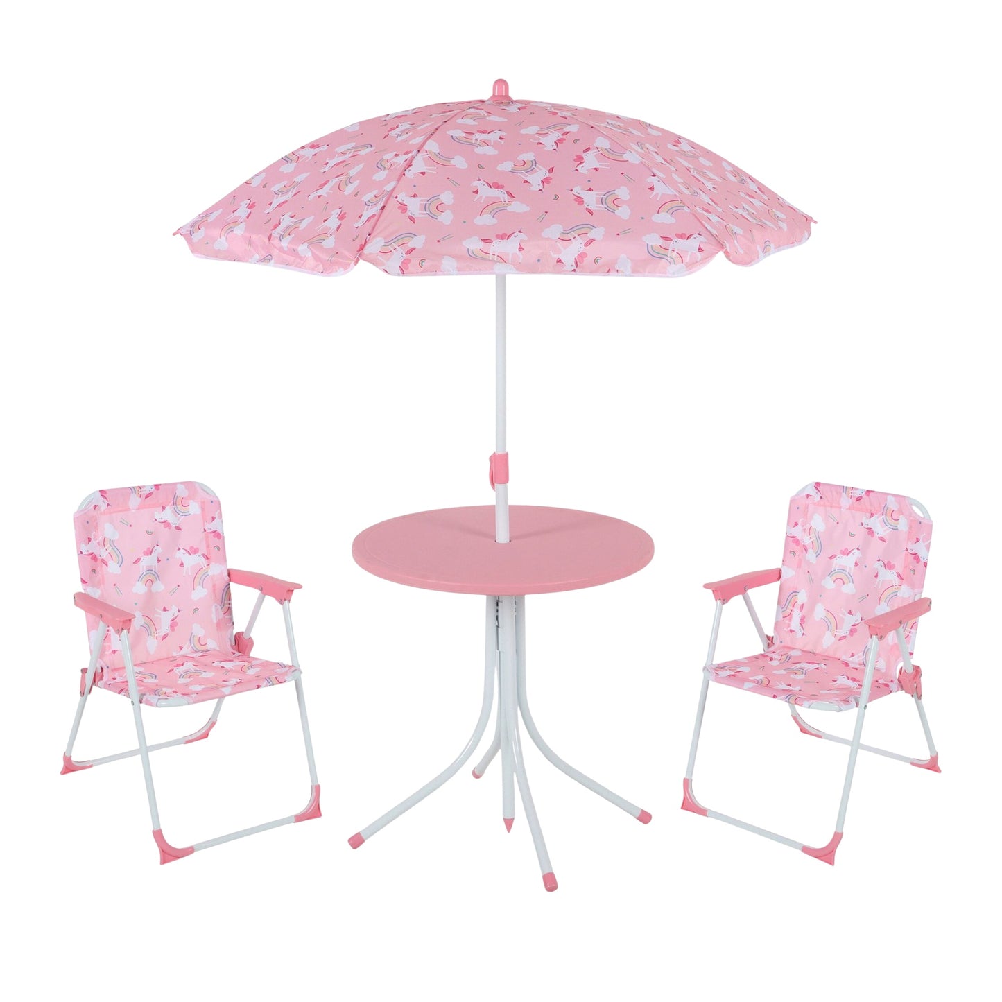 Kids' Camping Set with Adjustable Parasol