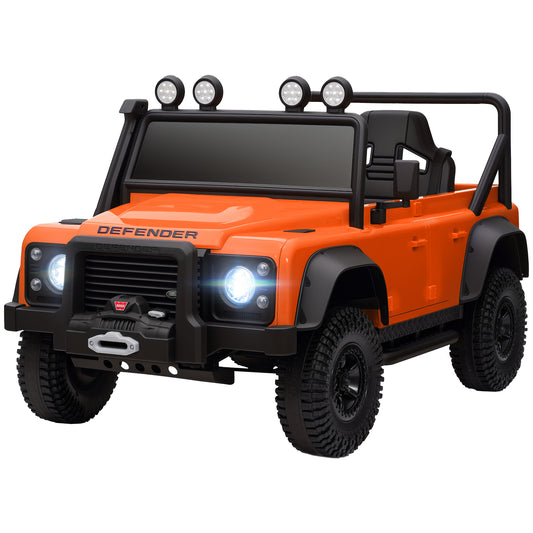 Kids Electric Car, 12V Battery, Remote Control, Orange