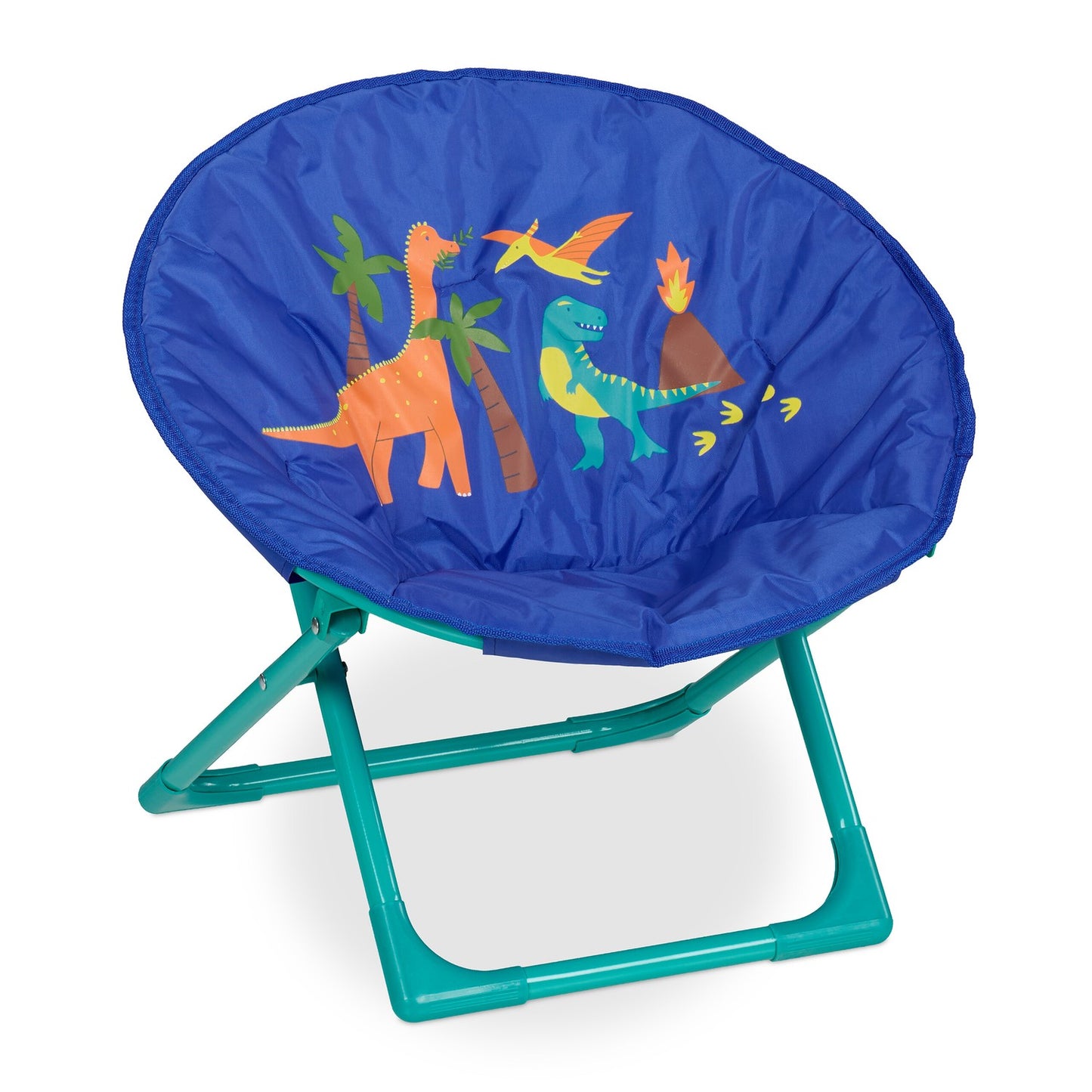 Kids Foldable Moon Chair with Animal Design
