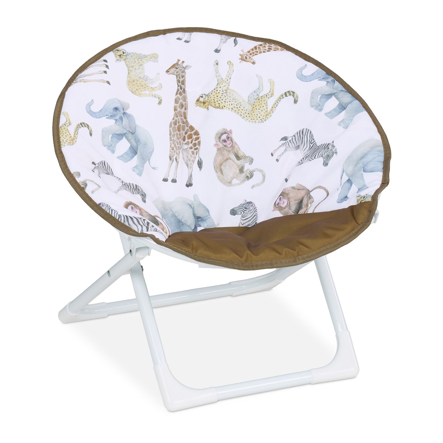 Kids Folding Moon Chair – Indoor/Outdoor, Padded Seat