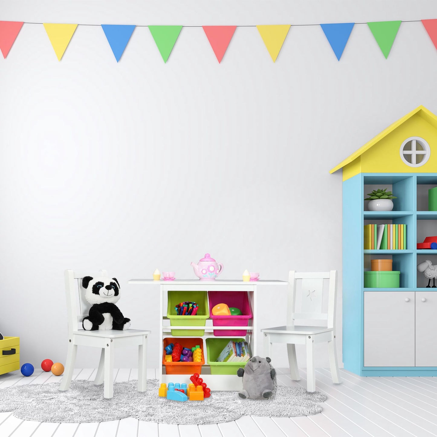 Kids' Furniture Set with Storage Space