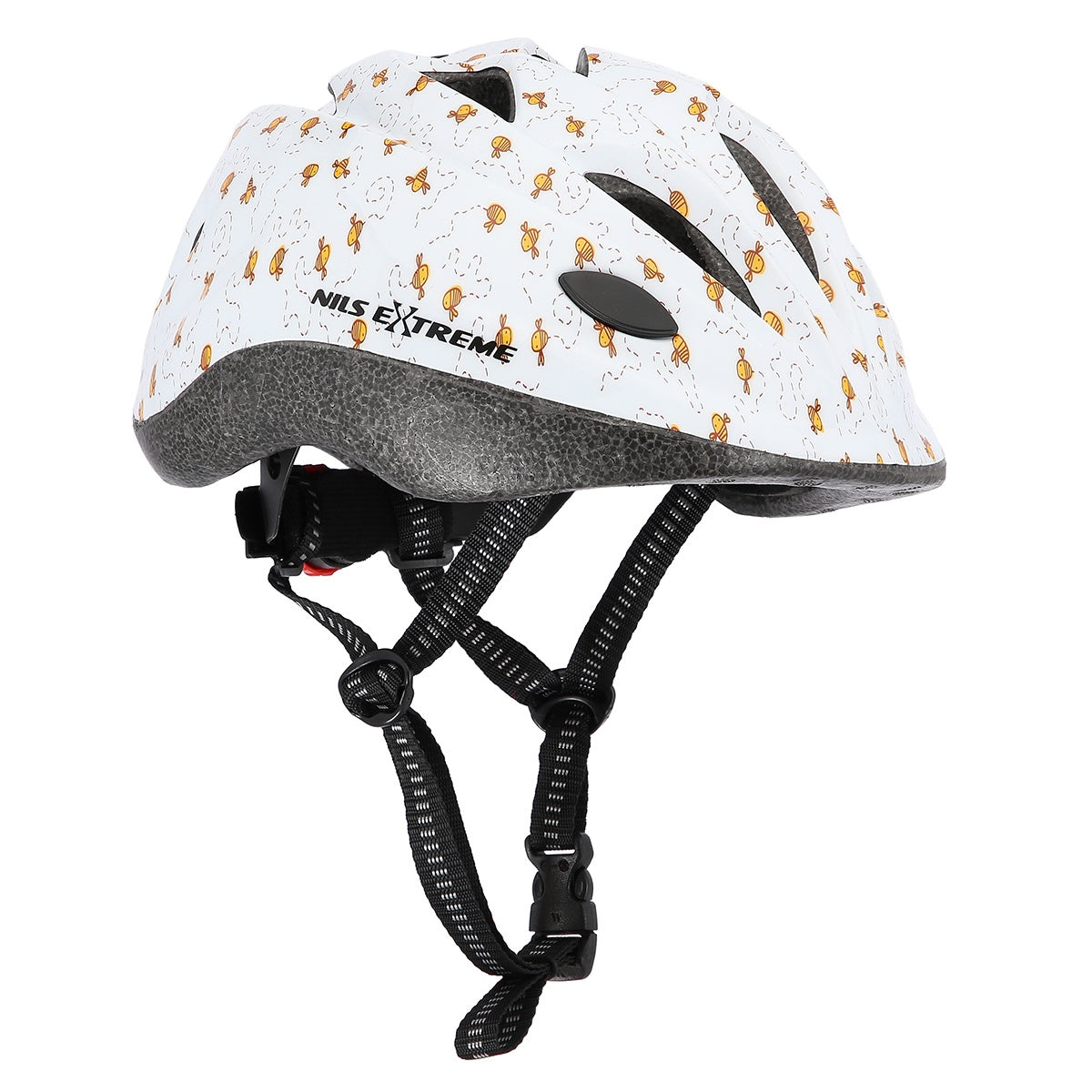 Kids Helmet, White, Size S (53-55 cm)