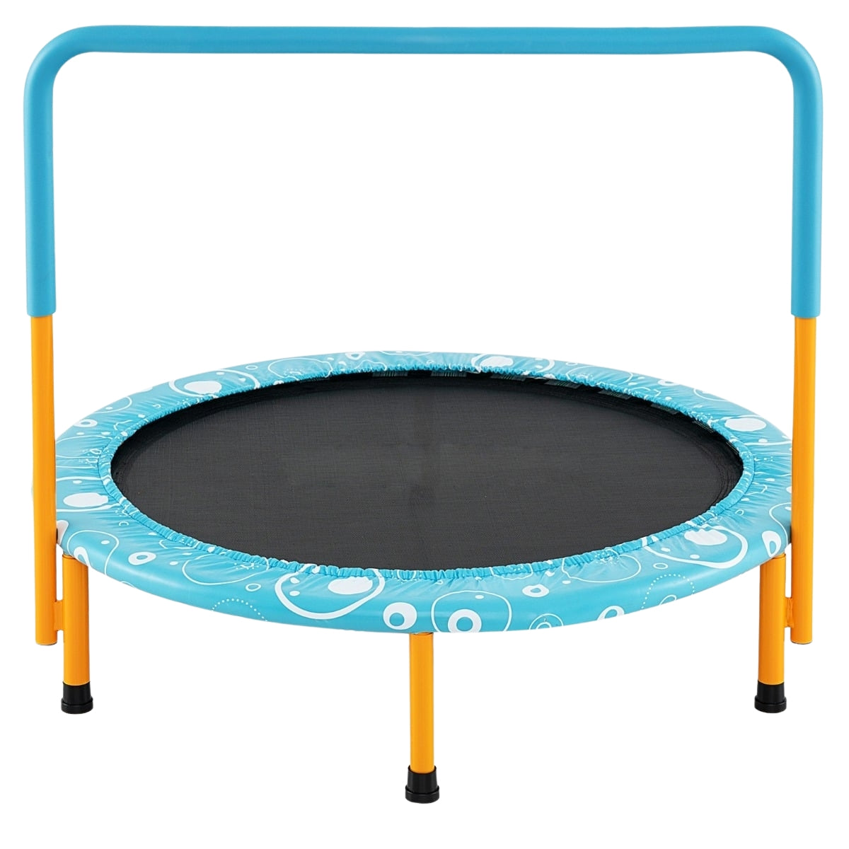 Kids Mini Trampoline with Handle, Foldable, 92 cm, 150 kg Capacity