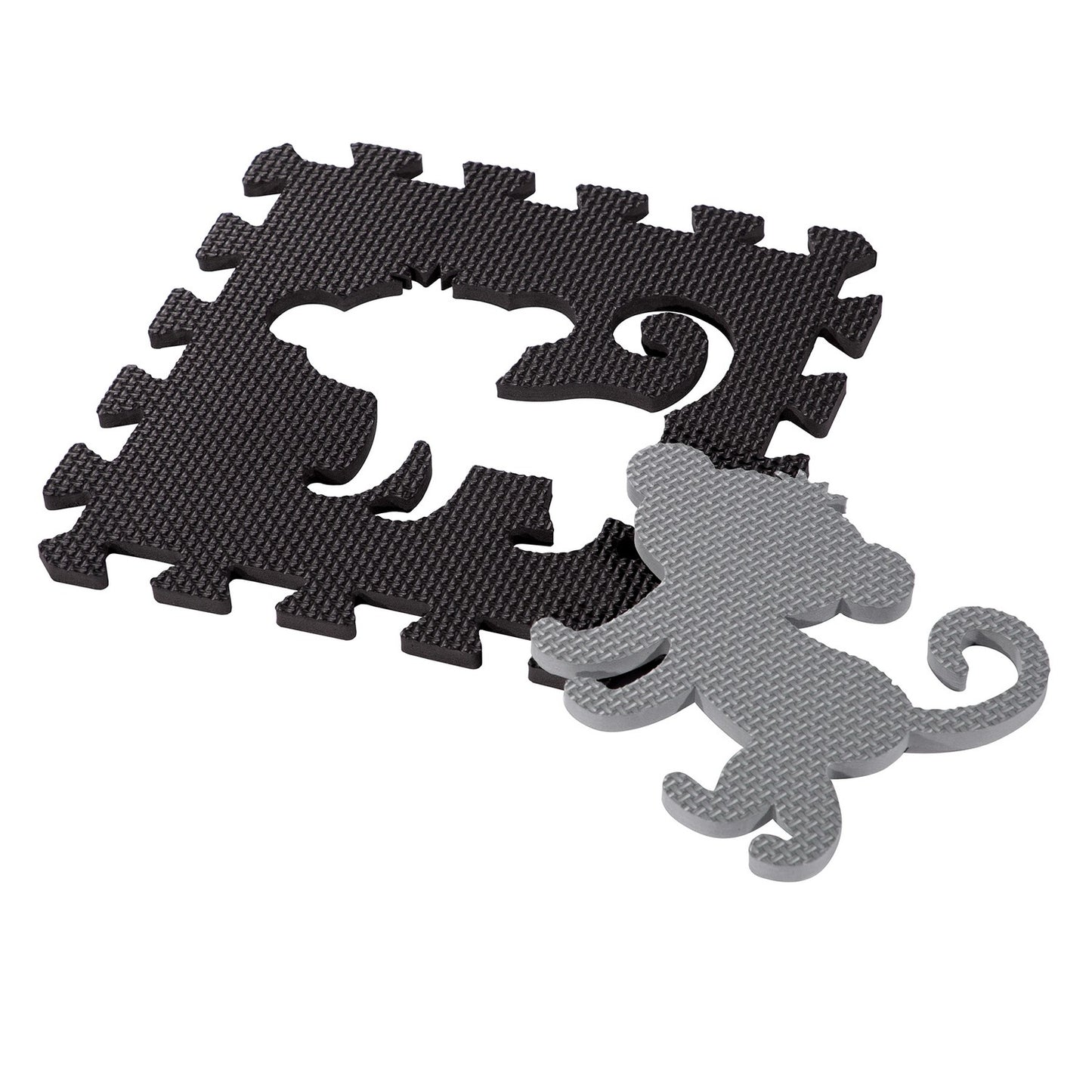 Kids' Playpen Puzzle Mat, Gray, 36 Pieces, 140x140cm