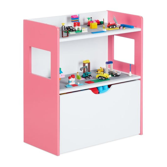 Kid's Shelf with Building Block Panels