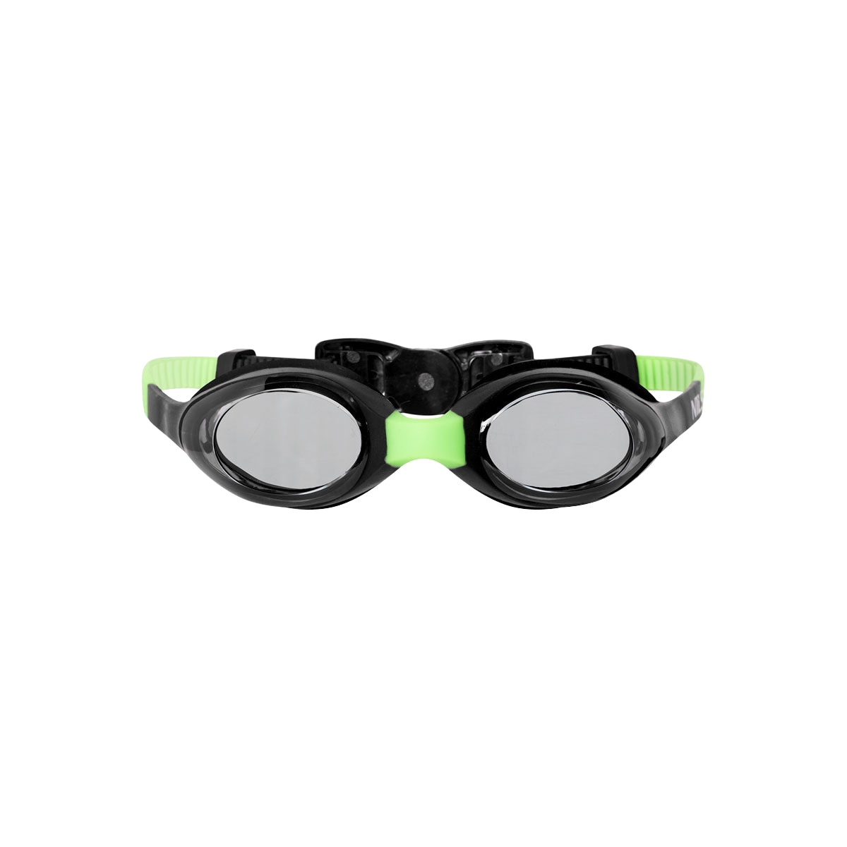 Kids Swimming Goggles, Black/Green, Anti-Fog Lens