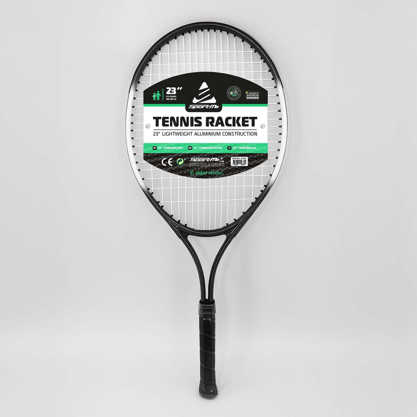 Kids' Tennis Racket, 23", Aluminum, Ages 6-9