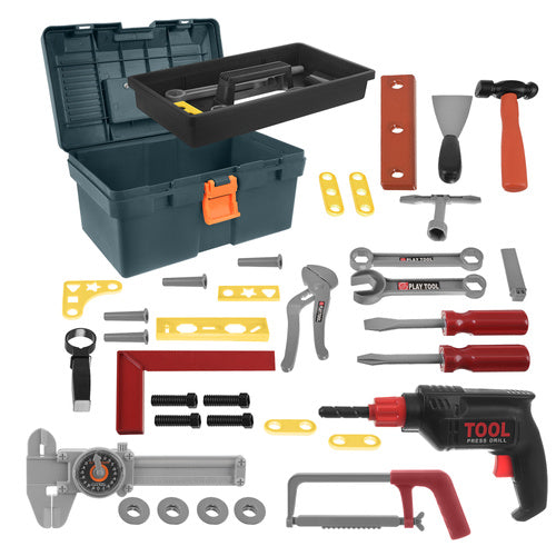 Kids Tool Set with 32 Pieces in Carrying Case