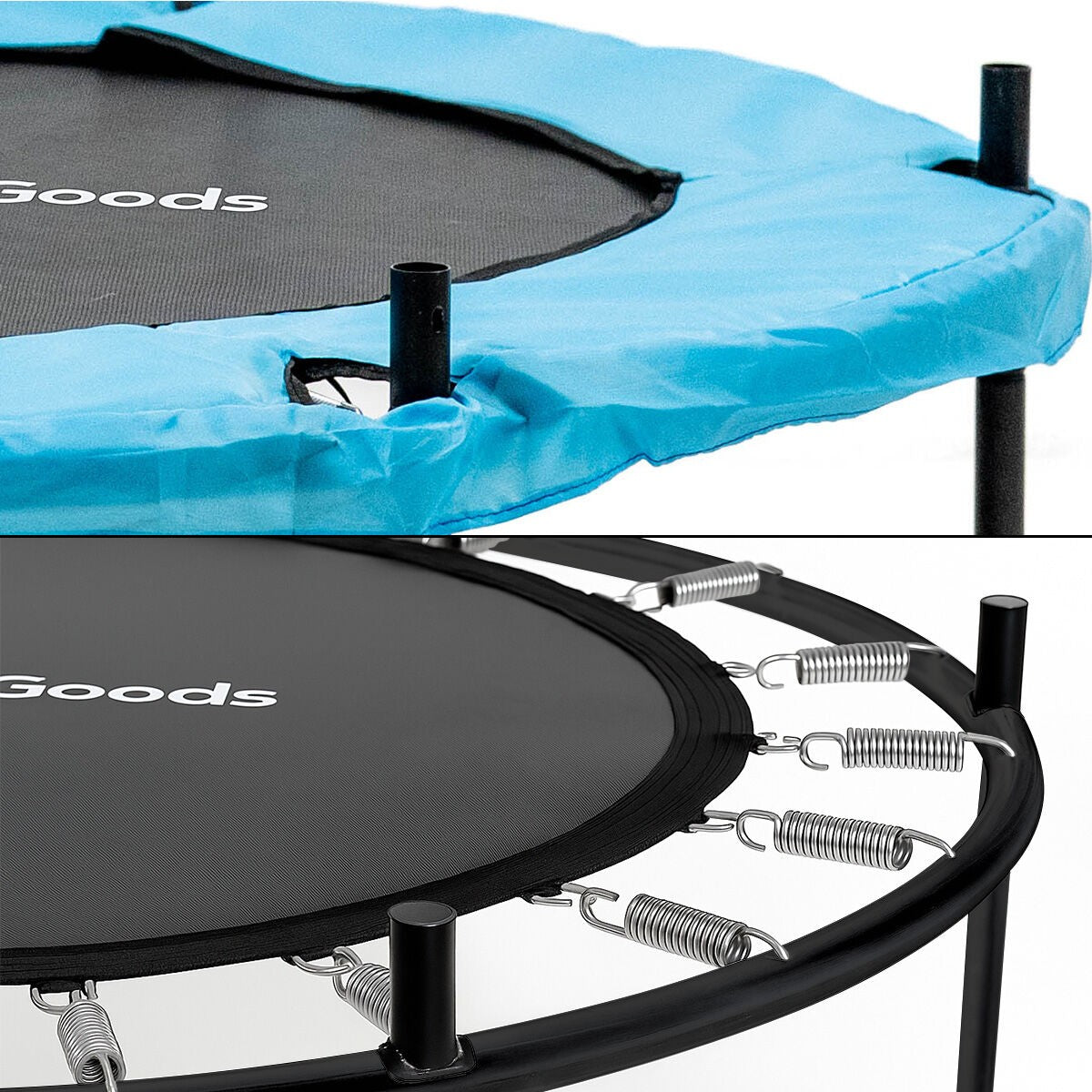 Kids Trampoline with Safety Net, 140 cm Diameter