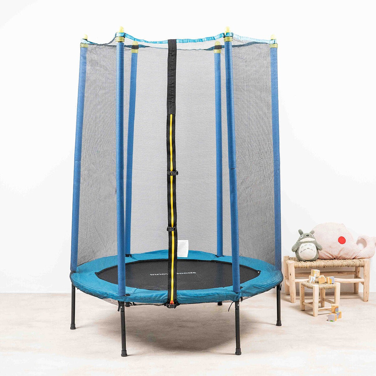 Kids Trampoline with Safety Net, 140 cm Diameter