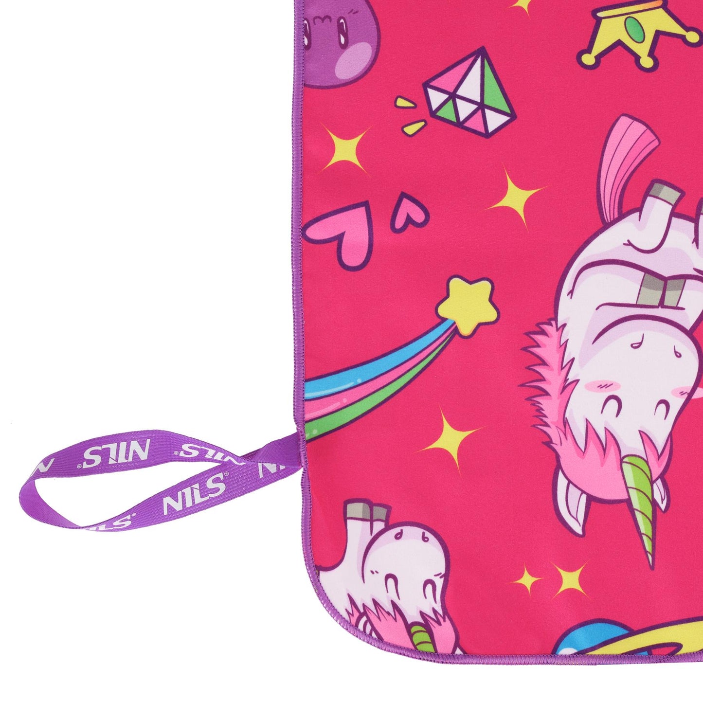 Kids Unicorn Microfiber Towel, 160 x 80 cm, Quick Dry