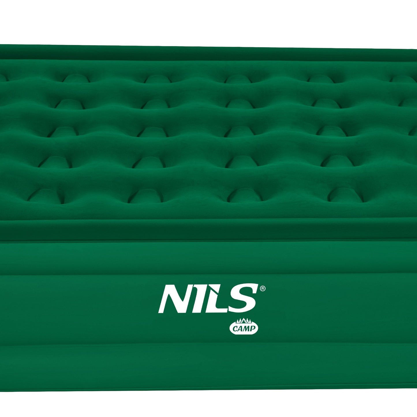 King Size Double Mattress with Electric Pump, Green