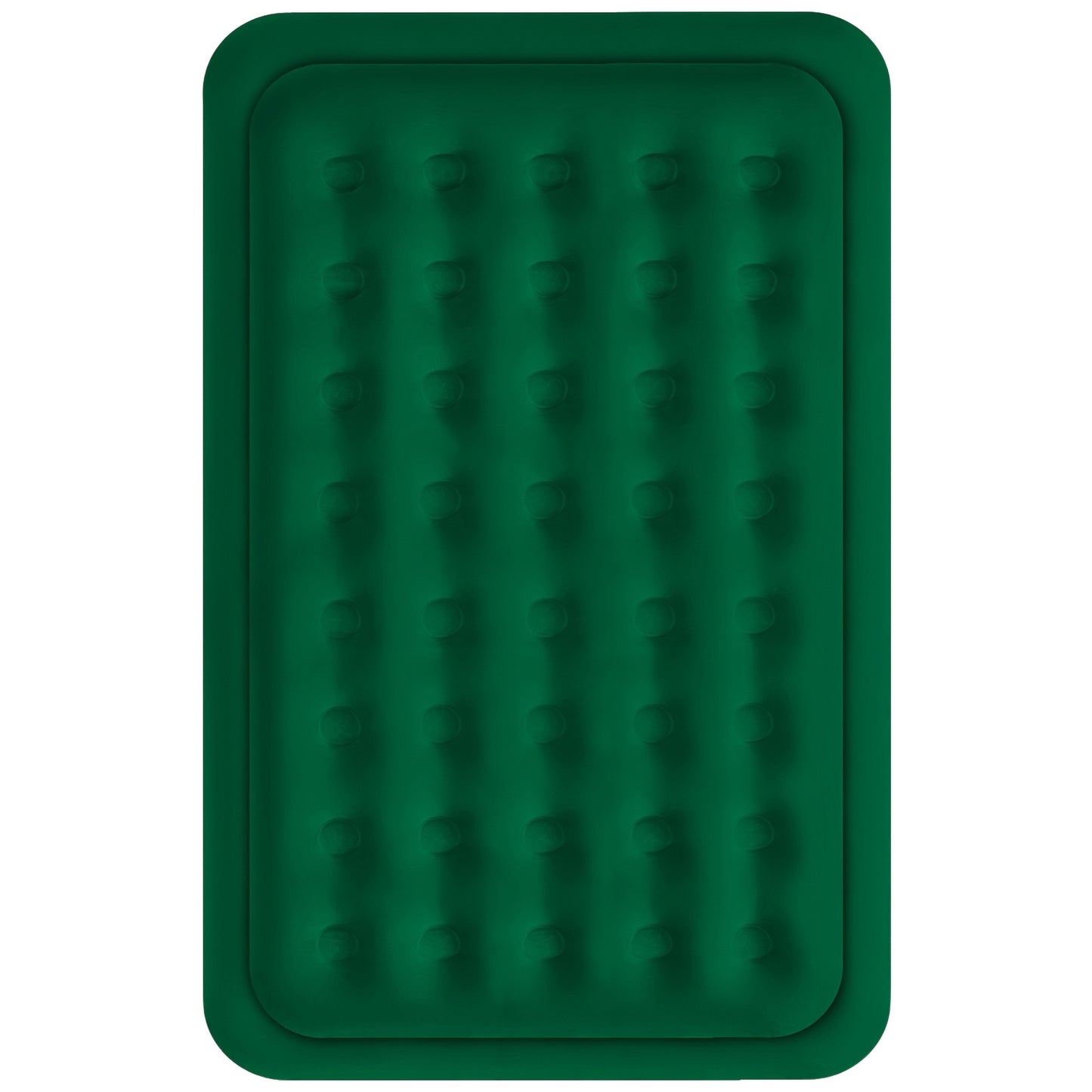 King Size Double Mattress with Electric Pump, Green