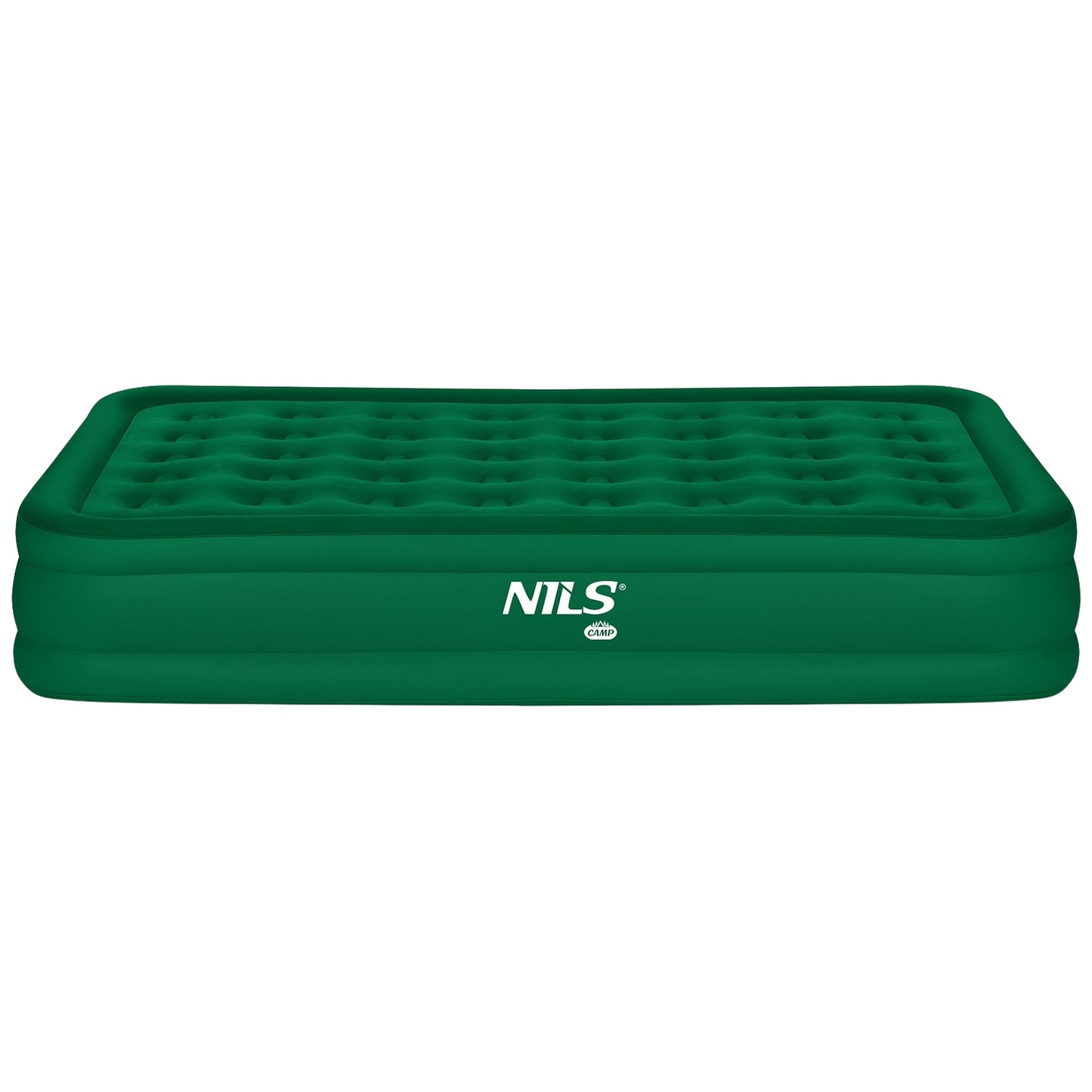 King Size Double Mattress with Electric Pump, Green