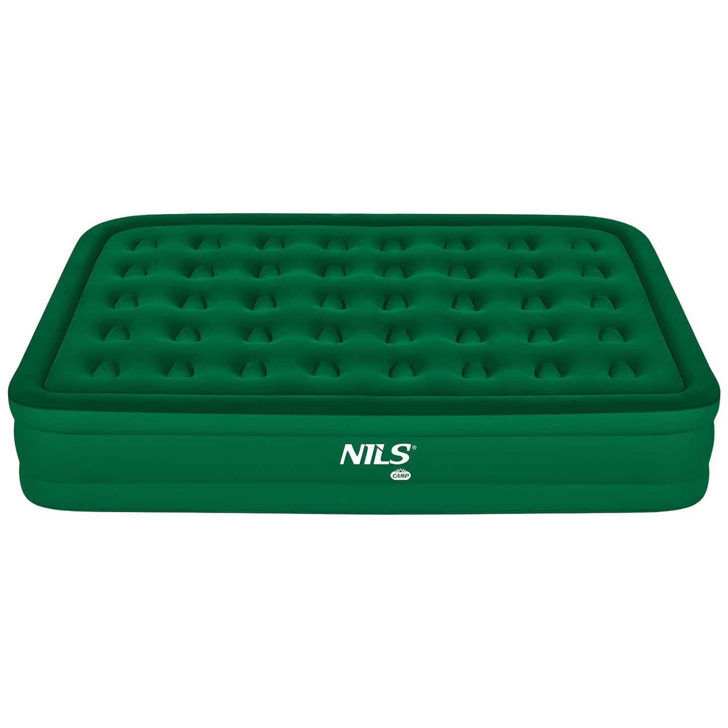 King Size Double Mattress with Electric Pump, Green