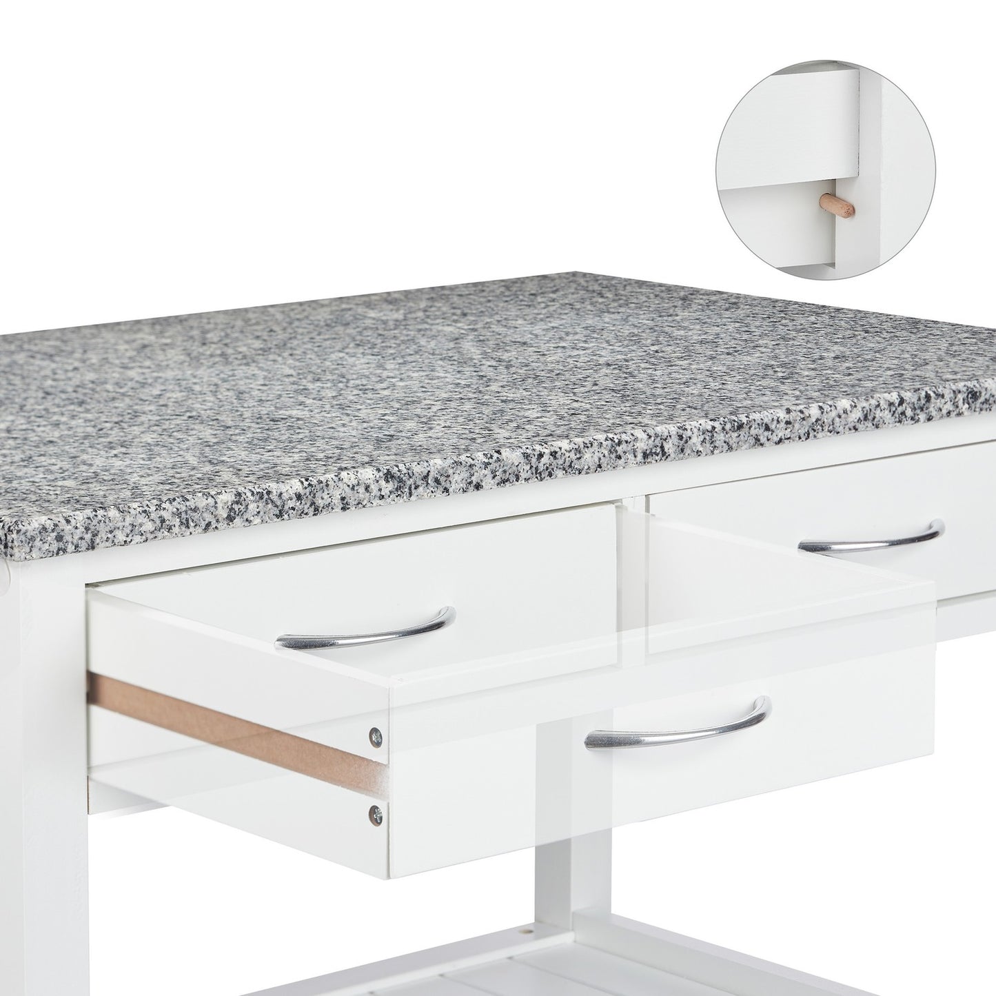 Kitchen Cart White