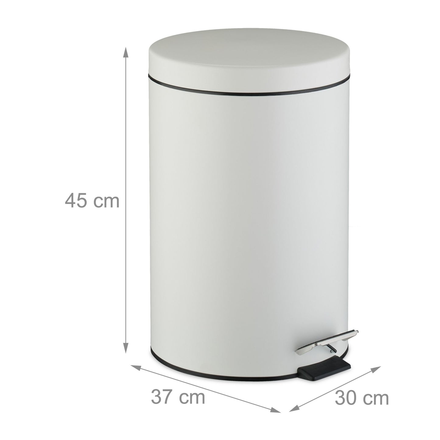 Kitchen Pedal Bin, 20L – Hands-Free Waste Disposal