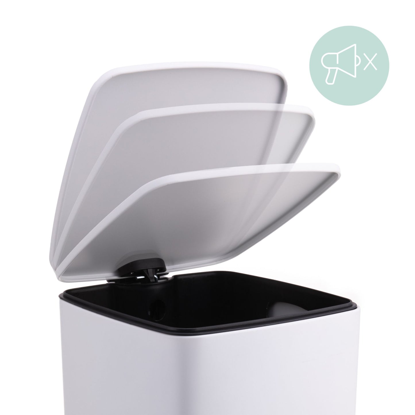 Kitchen Pedal Bin, 30L, Soft-Close Lid