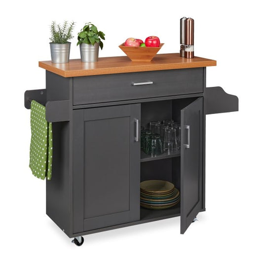 Kitchen Trolley with Counter Top
