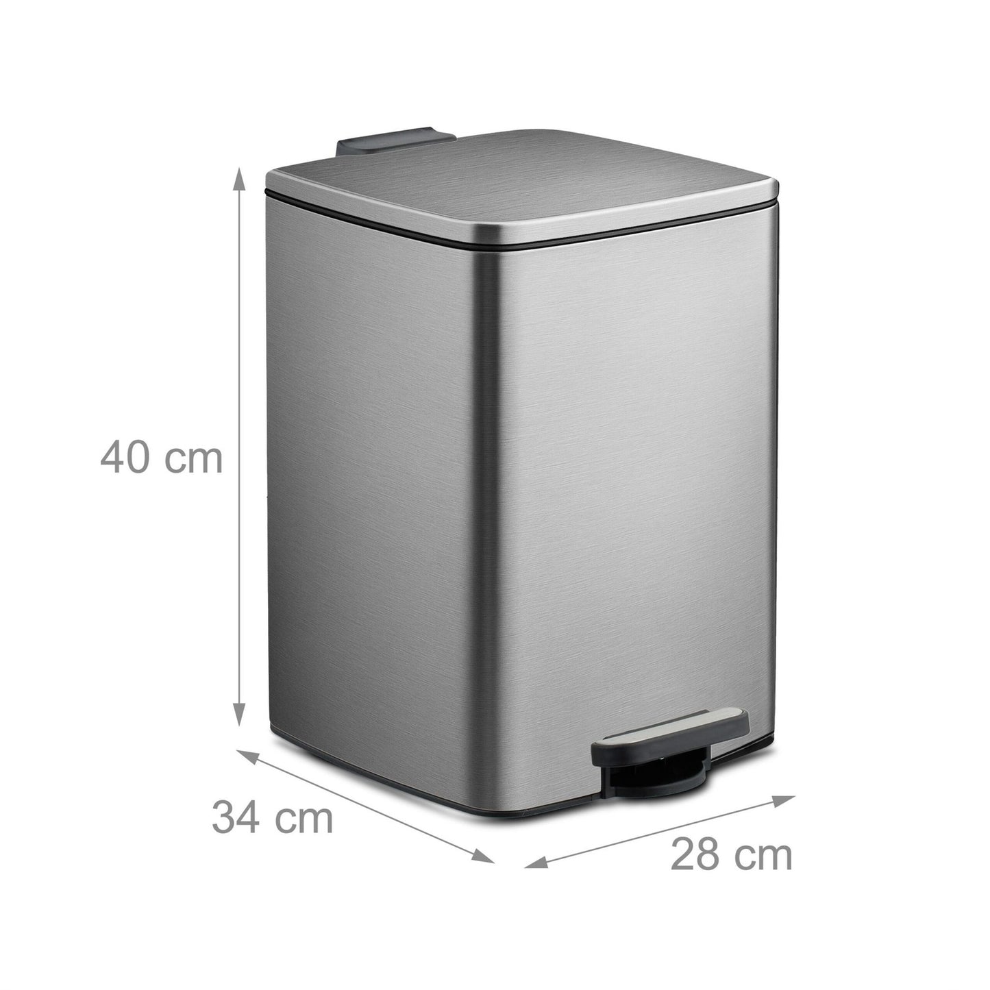 Kitchen Waste Bin 20L with Soft-Close Lid