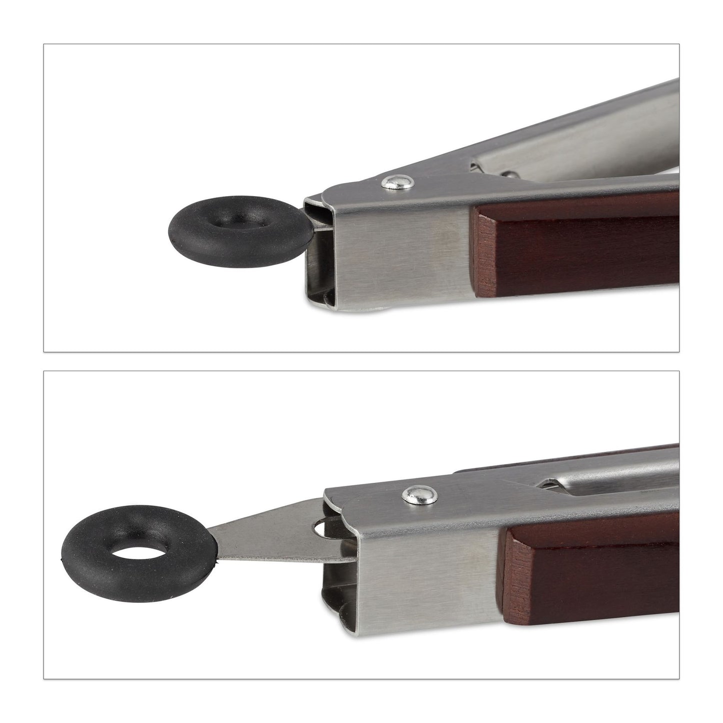 Kitchen rod in stainless steel 38 cm