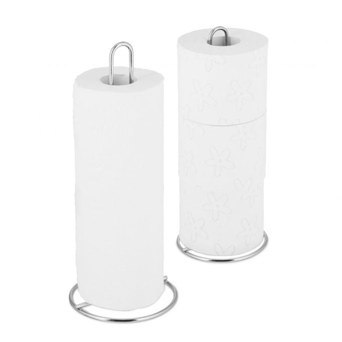 Kitchen roll holder set of 2