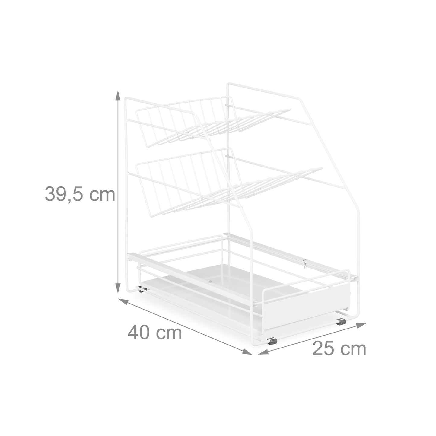 Kitchen storage white