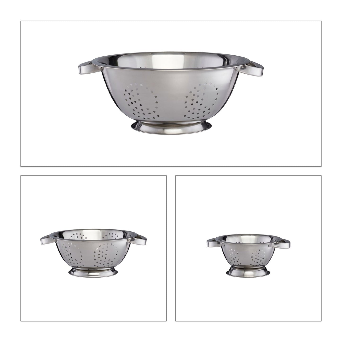 Kitchen strainer set of 3