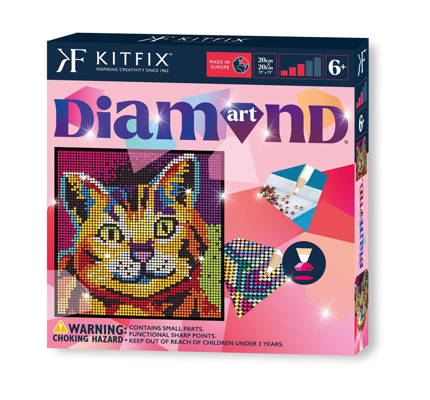 Kitfix Diy Set Diamond Art Kitten