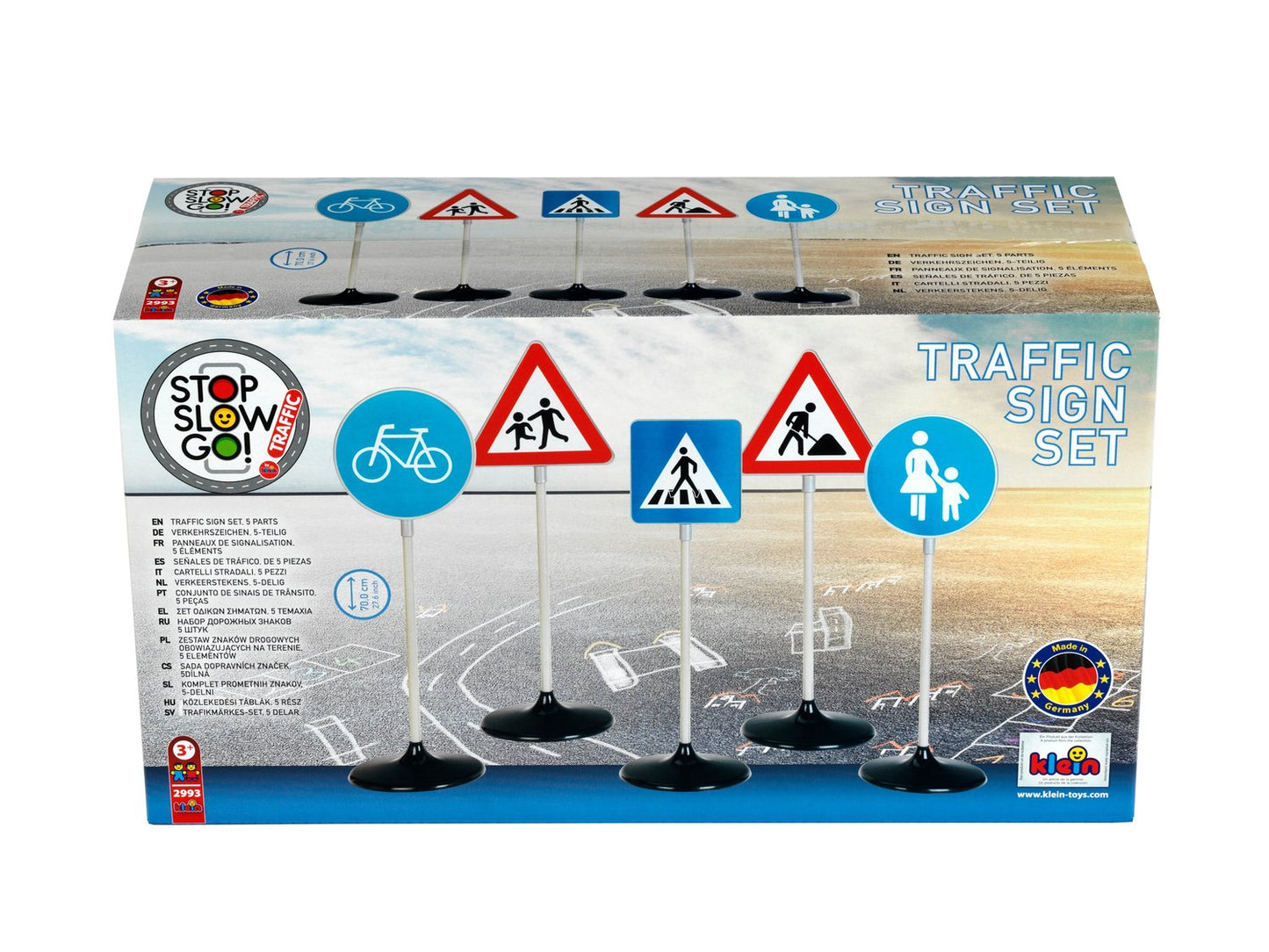 Klein Traffic Sign, 5 Pcs