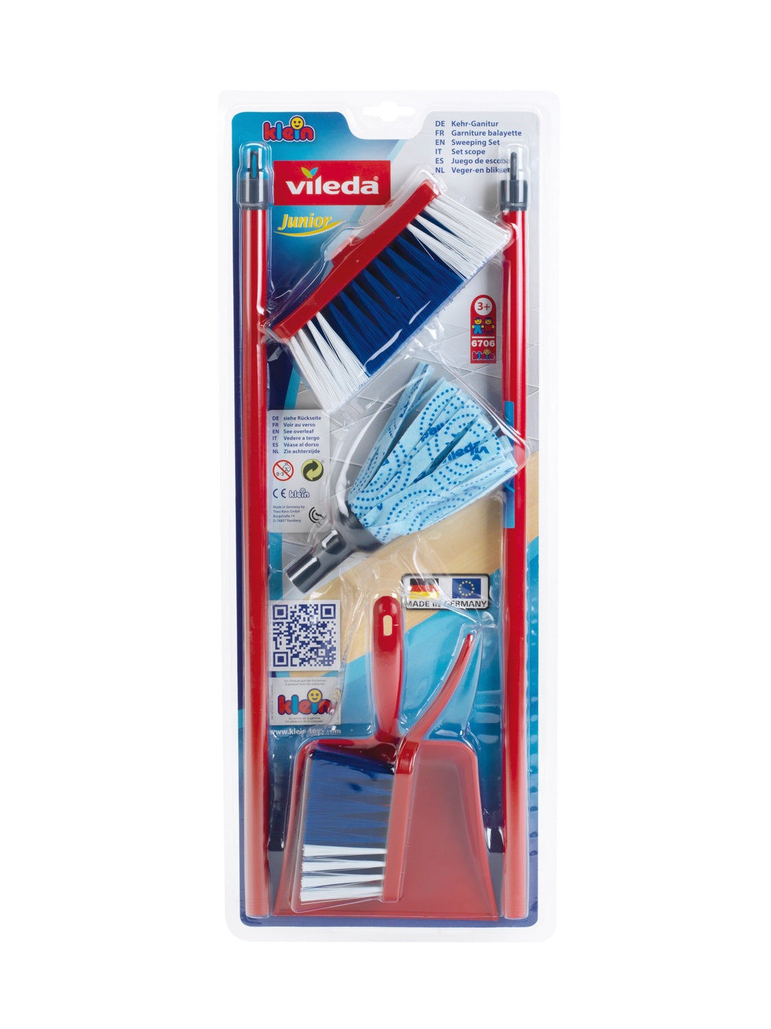 Klein Vileda Cleaning Set, 3 Pcs