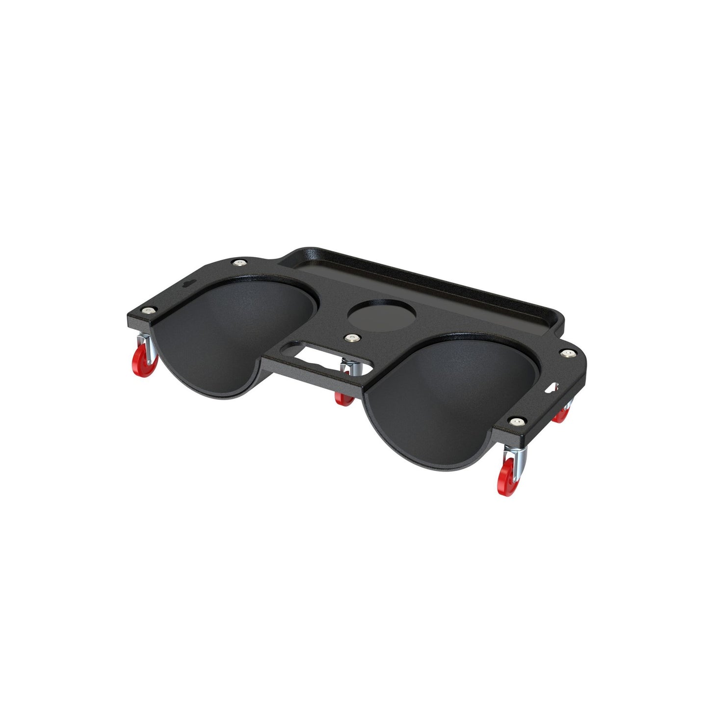 Knee Roller with Tool Tray for Flooring Tasks